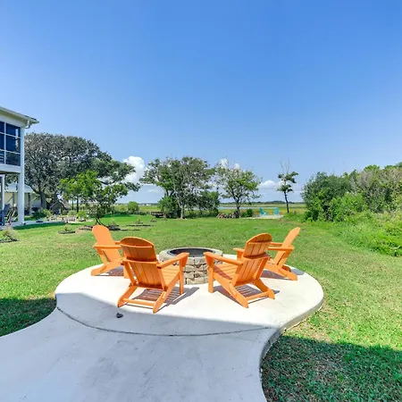Marsh Views And Fire Pit North Topsail Beach Home